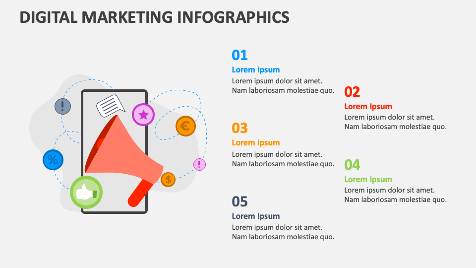 Digital Marketing Infographics - Slide 1