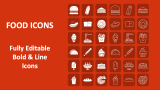Food Icons - Slide 1