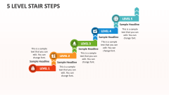 5 Level Stair Steps - Slide 1