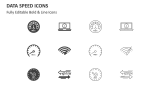 Data Speed Icons - Slide 2