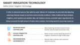 Define Smart Irrigation Technology - Slide 2