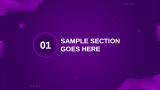 Purple Background Theme - Slide 3