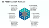 Six Piece Hexagon Diagram - Slide 1
