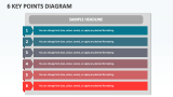 6 Key Points Diagram - Slide 1