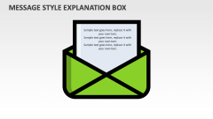 Message Style Explanation Box - Slide 1