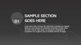 Dark Waves Presentation Theme - Slide 3