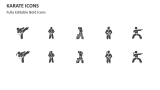 Karate Icons - Slide 2