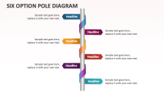 Six Option Pole Diagram - Slide 1