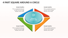 4 Part Square Around a Circle - Slide 1
