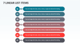 7 Linear List Items - Slide 1