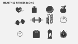 Health & Fitness Icons - Slide 2