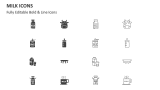 Milk Icons - Slide 2