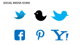 Social Media Icons - Slide 3