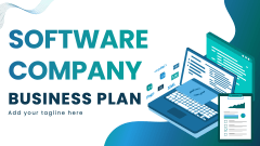 Software Company Business Plan - Slide 1