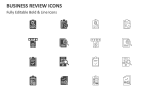 Business Review Icons - Slide 2