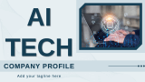 AI Tech Company Profile - Slide 1