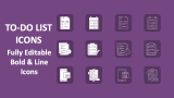 To-Do List Icons - Slide 1