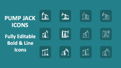 Pump Jack Icons - Slide 1