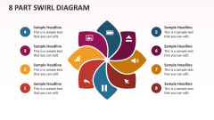 8 Part Swirl Diagram - Slide 1