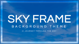 Sky Frame Background Theme - Slide 1