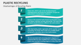 Disadvantages of Recycling Plastic - Slide 8