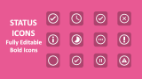 Status Icons - Slide 1