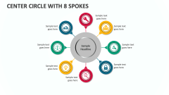 Center Circle with 8 Spokes - Slide 1