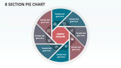 8 Section Pie Chart - Slide 1