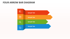 Four Arrow Bar Diagram - Slide 1