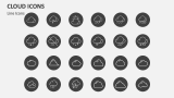 Cloud Icons - Slide 4
