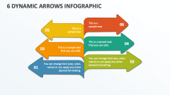 6 Dynamic Arrows Infographic - Slide 1