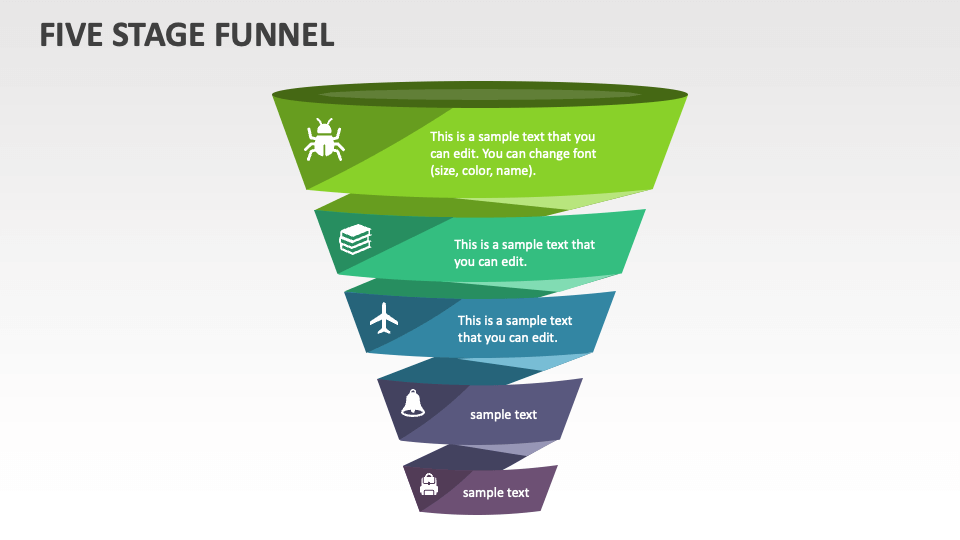 Five Stage Funnel - Slide 1