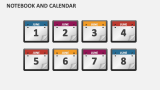 Notebook and Calendar - Slide 8