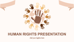 Human Rights Presentation - Slide 1