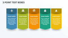 5 Point Text Boxes - Slide 1