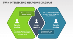 Twin Intersecting Hexagons Diagram - Slide 1