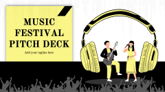 Music Festival Pitch Deck - Slide 1