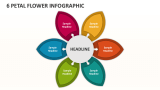 6 Petal Flower Infographic - Slide 1