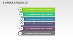 6 Choice Catalogue - Slide 1
