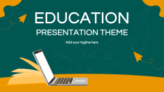 Education Theme - Slide 1