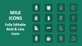 Milk Icons - Slide 1