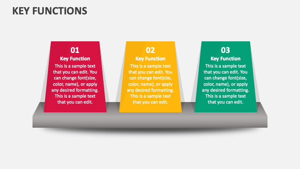 Key Functions PowerPoint and Google Slides Template - PPT Slides