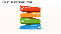 Four Text Boxes with Icons - Slide 1