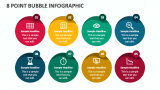 8 Point Bubble Infographic - Slide 1