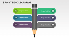 6 Point Pencil Diagram - Slide 1