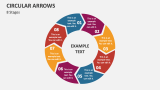 Circular Arrows - 8 Stages - Slide 8