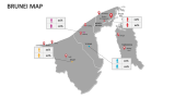 Brunei map - Slide 8