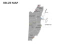 Belize Map - Slide 3