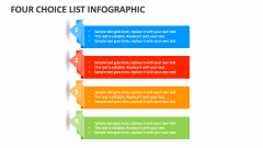 Four Choice List Infographic - Slide 1