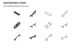 Skateboard Icons - Slide 2